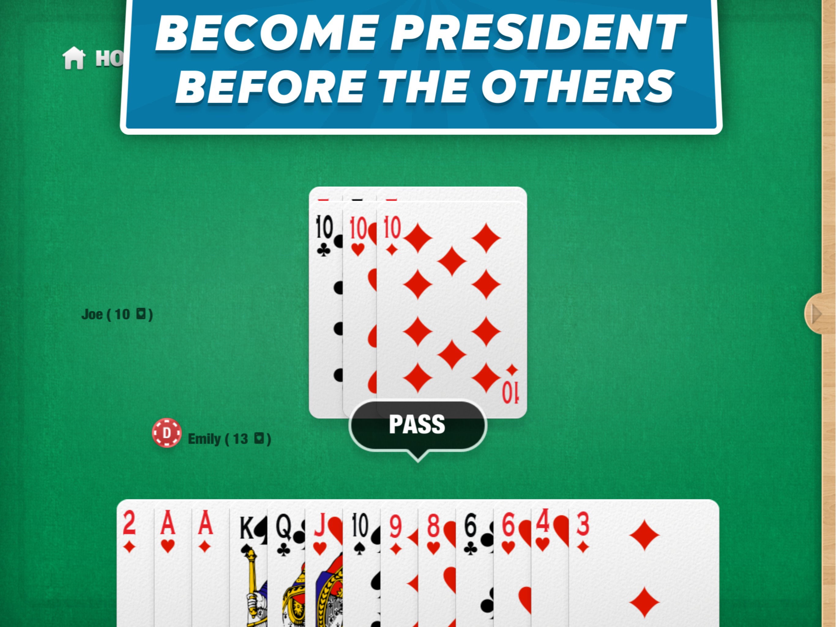President: the card game