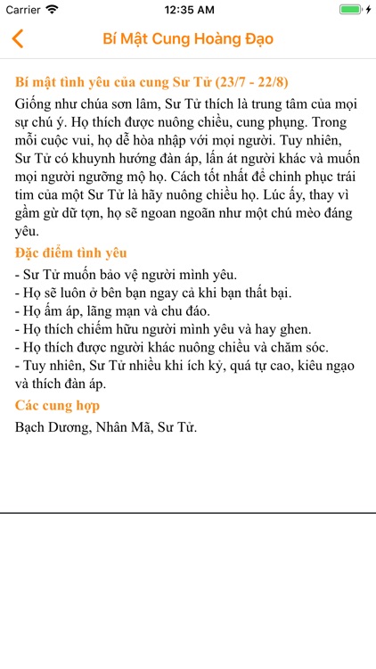 Bí mật tình yêu cung hoàng đạo screenshot-4