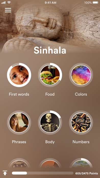 Learn Sinhala - EuroTalk Screenshot