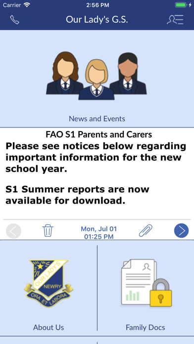 Screenshot #1 pour Our Lady's Grammar School