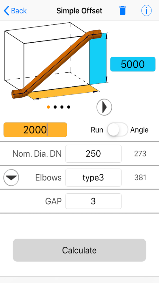 #3. Offset Calc App (iOS) Podle: Steffen Weber