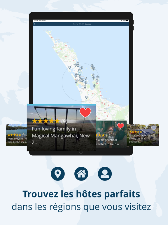 Screenshot #6 pour App de voyage Workaway
