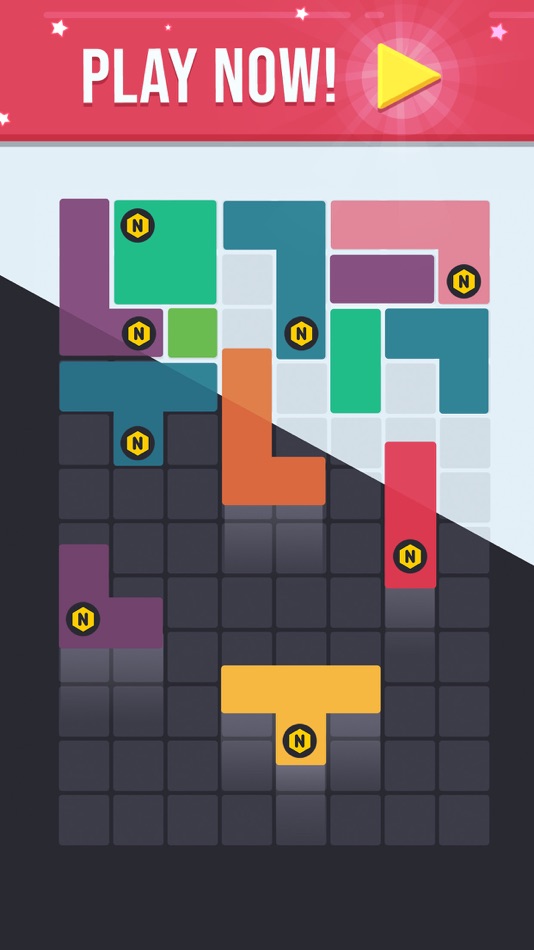 #5. Block n Line - Block Puzzle (iOS) By: LIHUHU PTE. LTD.