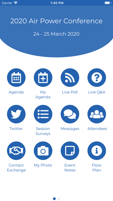 Screenshot #2 pour Air Force Events