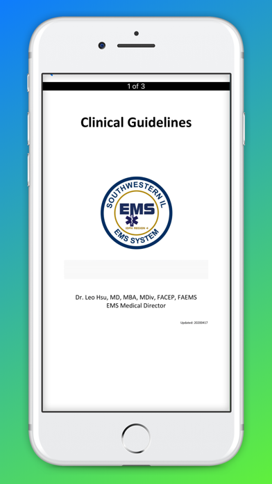 EMS Protocols Guide Screenshot