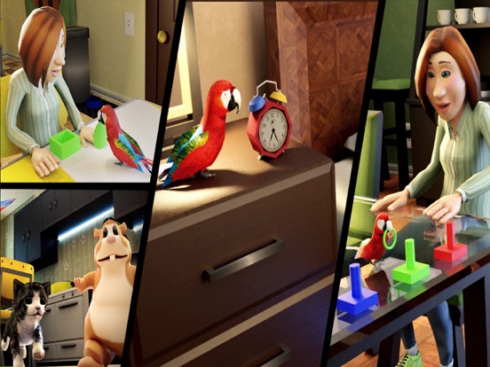 Parrot Simulator: Pet World 3D iPad screenshot 4 - Games app