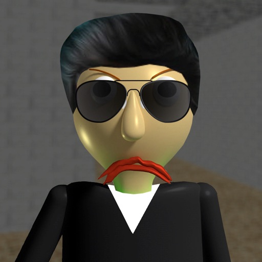 Black Baldis Gangster Teacher Icon