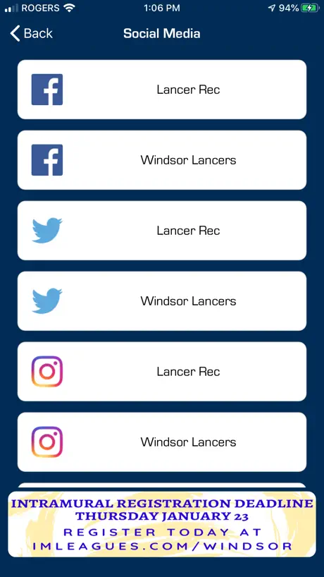 Lancer Athletics & Recreation