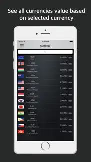 currency converter: live rate iphone screenshot 2