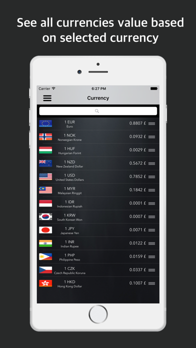 Screenshot #2 pour Currency converter: Live rate