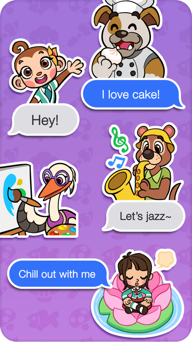 Screenshot #3 pour RoyalABC Stickers