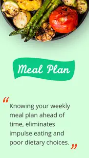 meal planner: mealplan recipes iphone screenshot 1