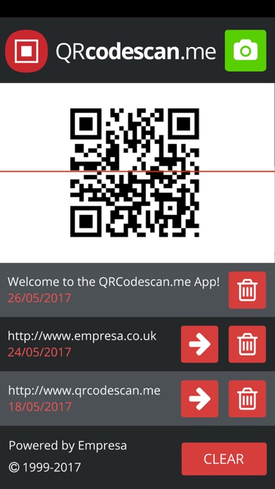 Screenshot #1 pour QRcodescan.me