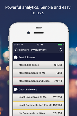 Скриншот из Followers Track for Instagram!