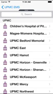 upmc ems navigator iphone screenshot 2