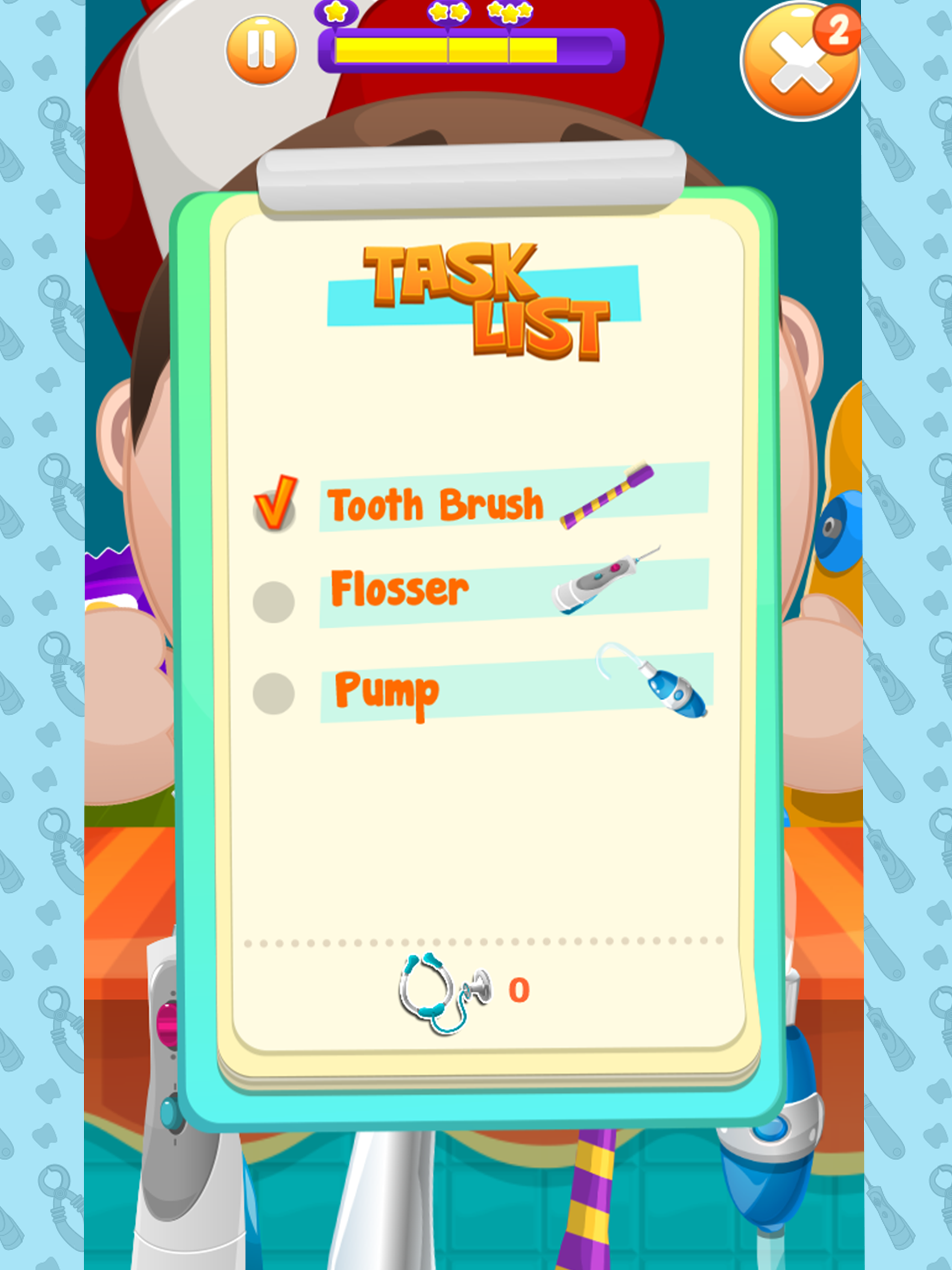 Dr Teeth Dentist - Brush game screenshot 8