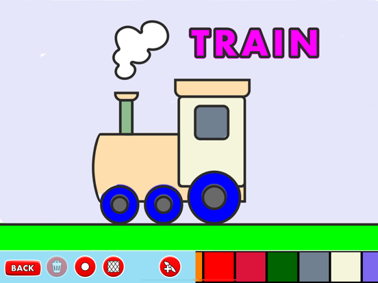 English coloring for kidsのおすすめ画像1