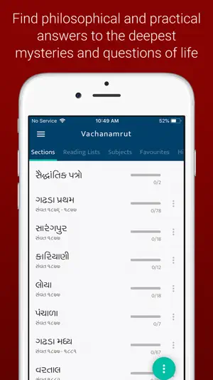 Vachanamrut Study App screenshot 1