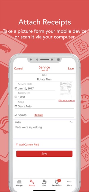 車輛保養維修、加油紀錄及提醒管理程式(圖6)-速報App