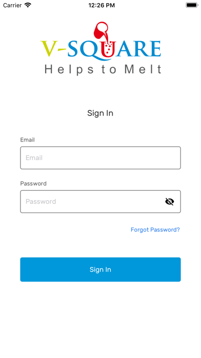 VSquare Sales App Screenshot