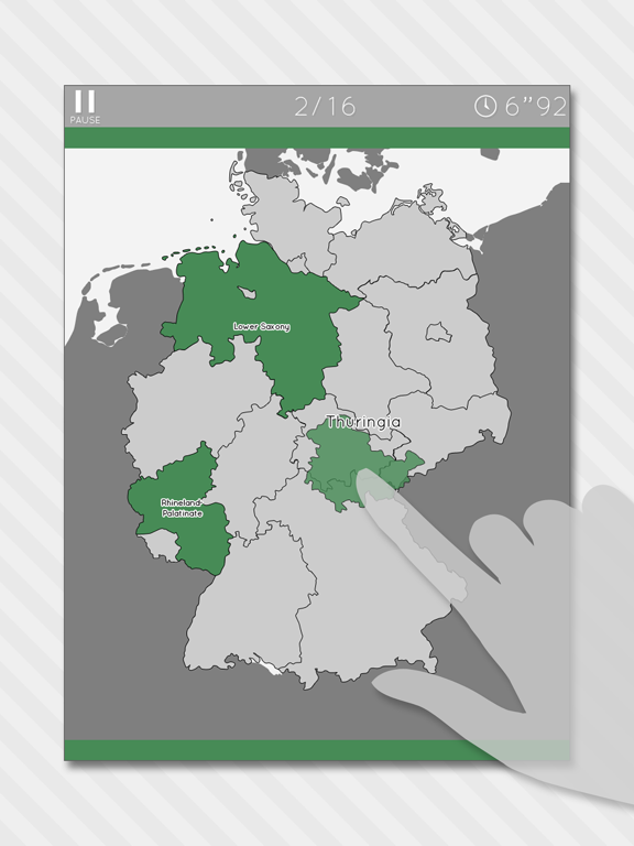 Screenshot #4 pour Germany Map Puzzle