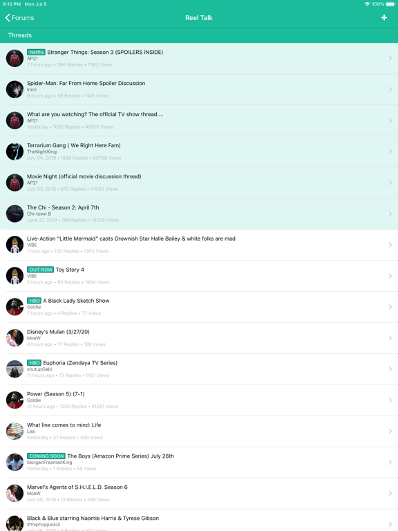 aBlackWeb iPad screenshot 2 - Entertainment app