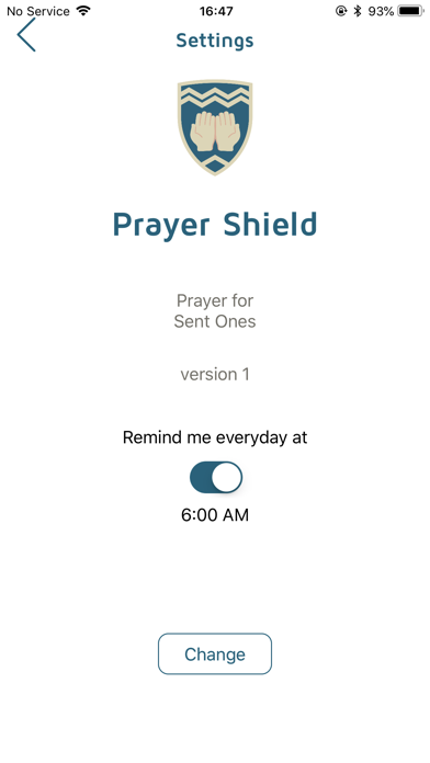Prayer Shield Screenshot