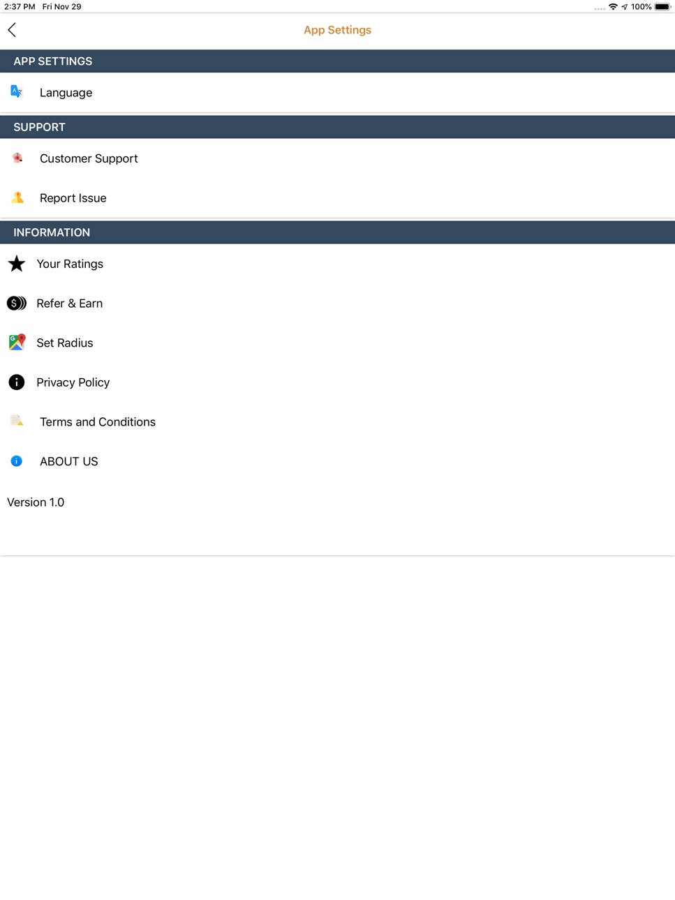 iPad screenshot