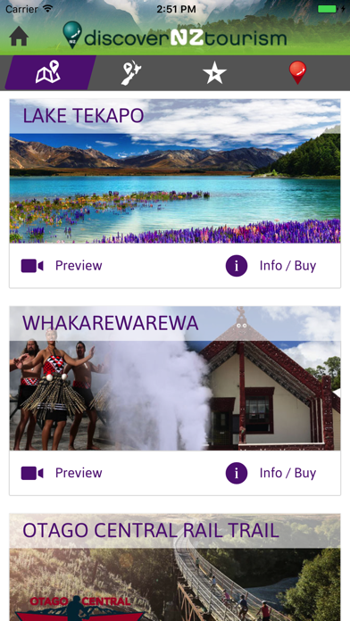 Discover New Zealand Tourism Screenshot