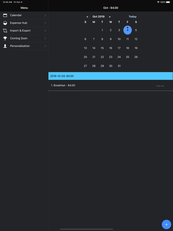 Screenshot #4 pour SpendGuard