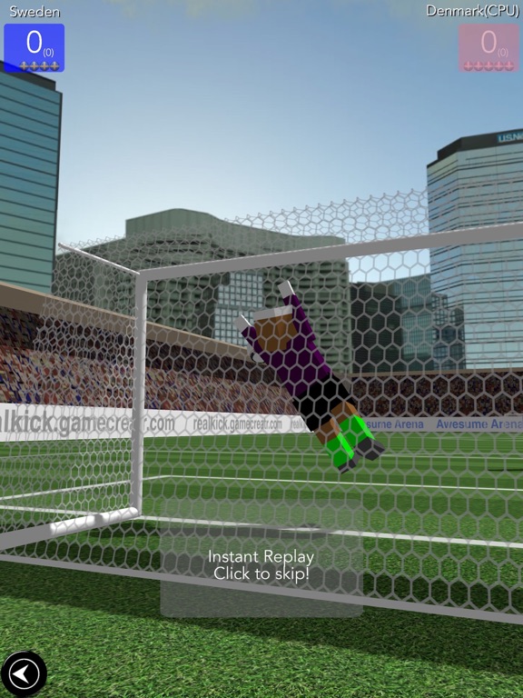 Real Kick Soccer iPad screenshot 9 - Games app