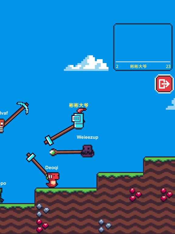 Hammer.io - Pixel IO Game screenshot 3