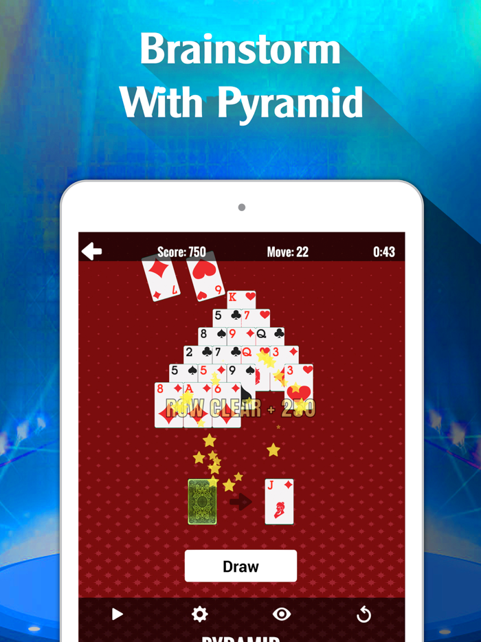 Pyramid Solitaire Card Classic