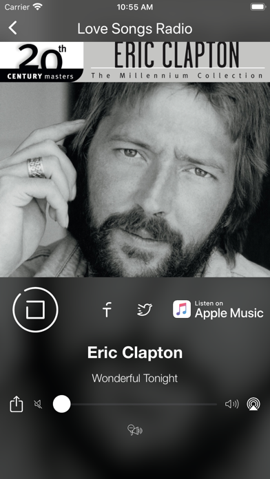 Love Songs Romantic Music iPhone screenshot