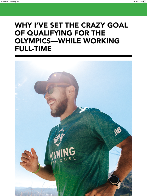 Runner's World iPad screenshot 4 - Health & Fitness app