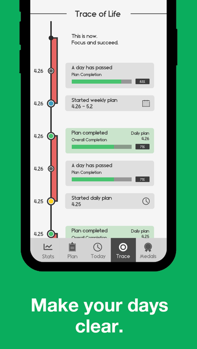 Well Planned - Plan & Achieve iPhone screenshot 4 - Productivity app