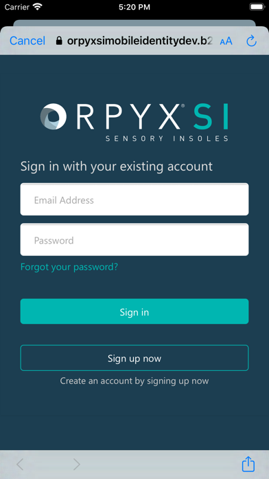 Orpyx SI screenshot 2