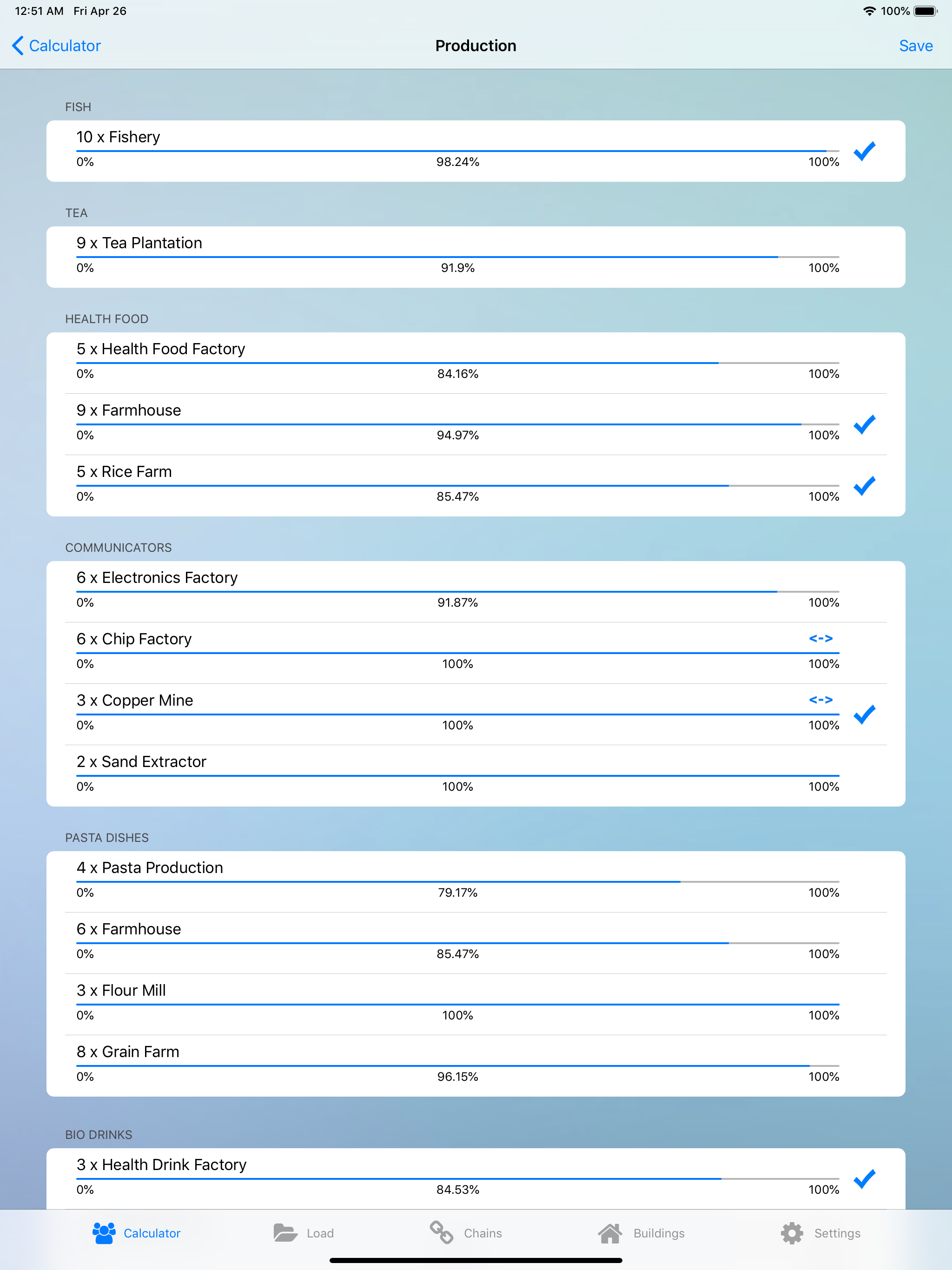 Production Calc. for Anno 2070 screenshot 6
