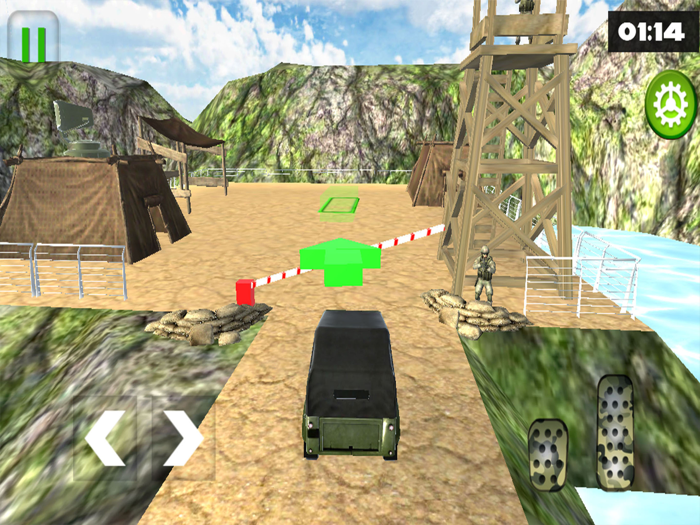Off Road Army truck Simulation