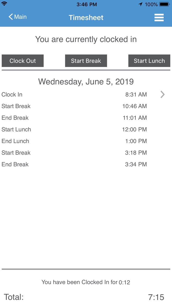 iPhone screenshot