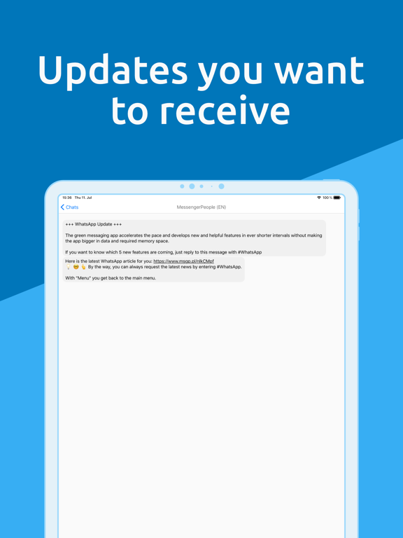 Screenshot #5 pour Notify – Always Up-to-Date
