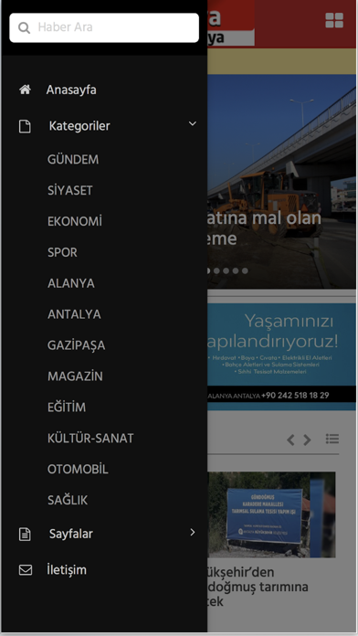 Alanya Özgür Medya screenshot 2