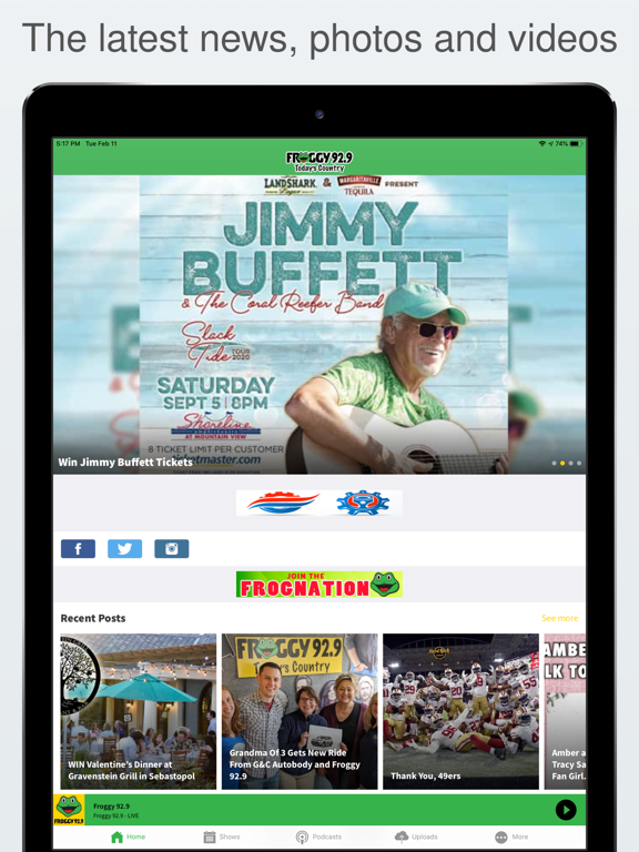 Screenshot #4 pour Froggy 92.9