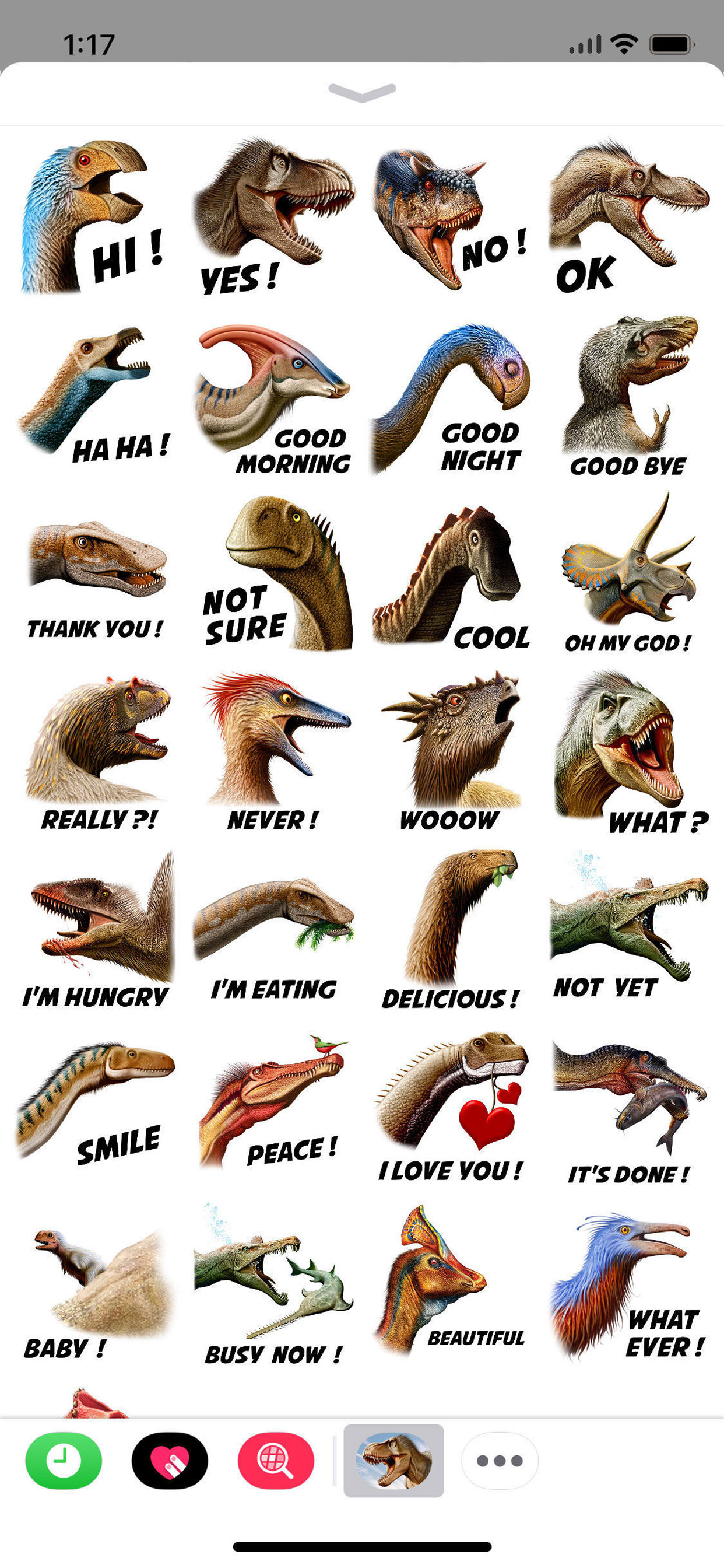 Dinosaurs Sticker Pack