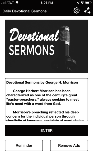Screenshot #1 pour Daily Devotional Sermons