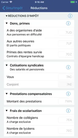 Simul'Impôt screenshot 5