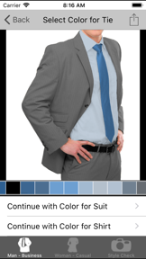 Dress Guide - Color Matching screenshot