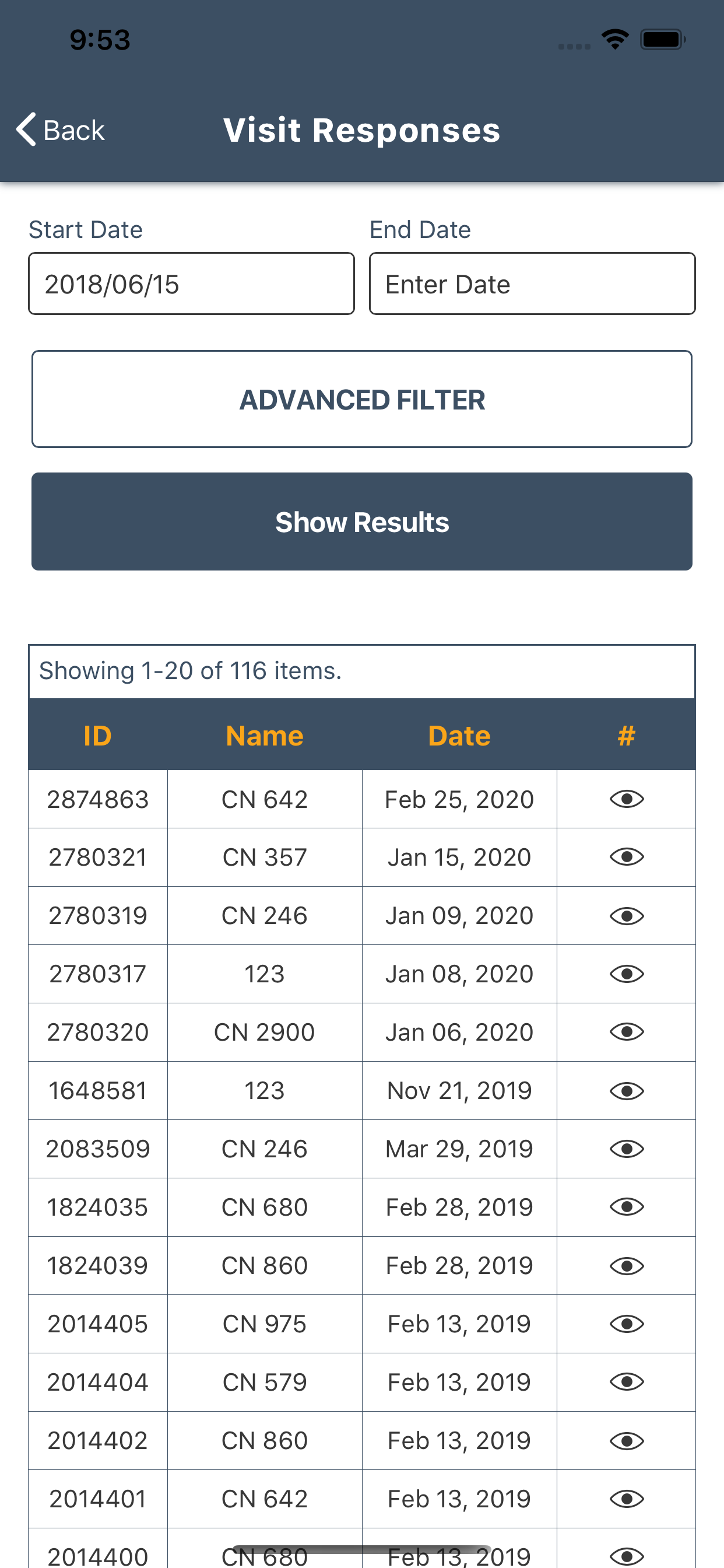 Prism Dashboard screenshot 4