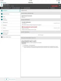 Veradigm EHR Rooming iPad image 1