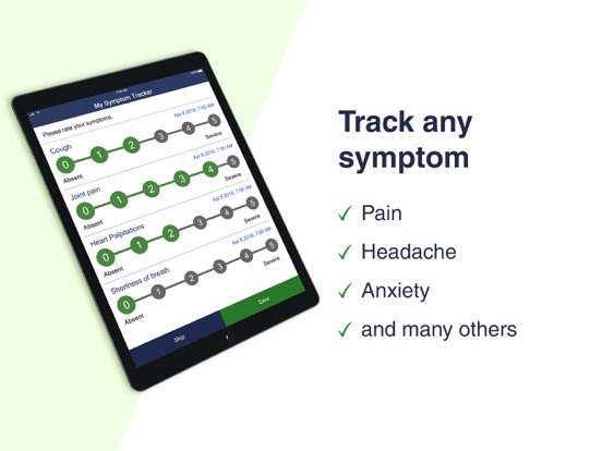 Screenshot #5 pour Symptom Tracker: Health Mate